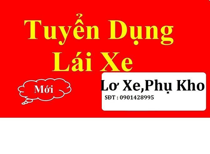 Tuyen dung vi tri tai xe lo xe phu