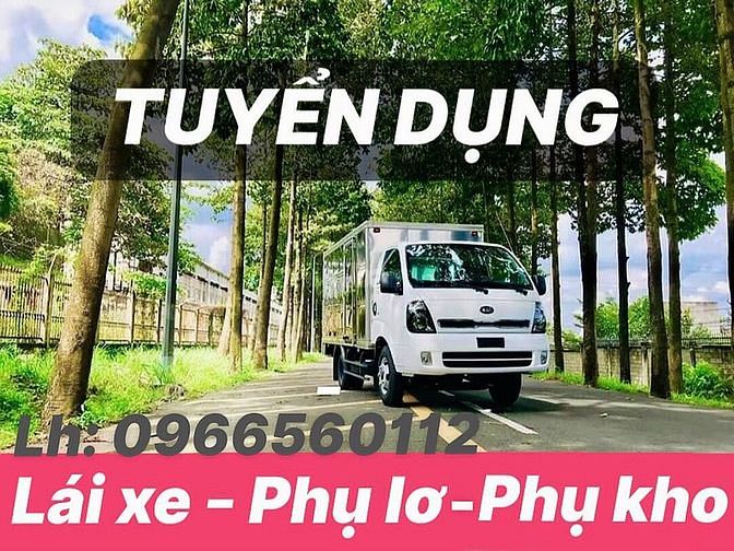 Can 5 tai xe tai nhe b2C va 25 phu